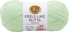 Lion Brand Feels Like Butta Yarn-Mint - 3 Pack