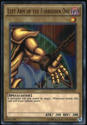 Left Arm of the Forbidden One YGLD-ENA21 Yugi's Legendary Decks