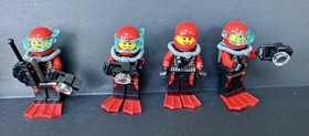 Lego City Deep Sea Scuba Team with Mini Figures 12 pcs