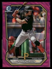 2026 Bowman #BCP-92 Konnor Griffin Chrome Prospects Fuchsia Wave Refractor #/199