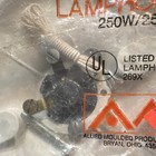 Allied Moulded LH-2P Impact Resistant Fiberglass Pull Chain Lampholder (1) new — photo 2