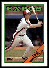1988 Topps Tim Wallach Montreal Expos #94