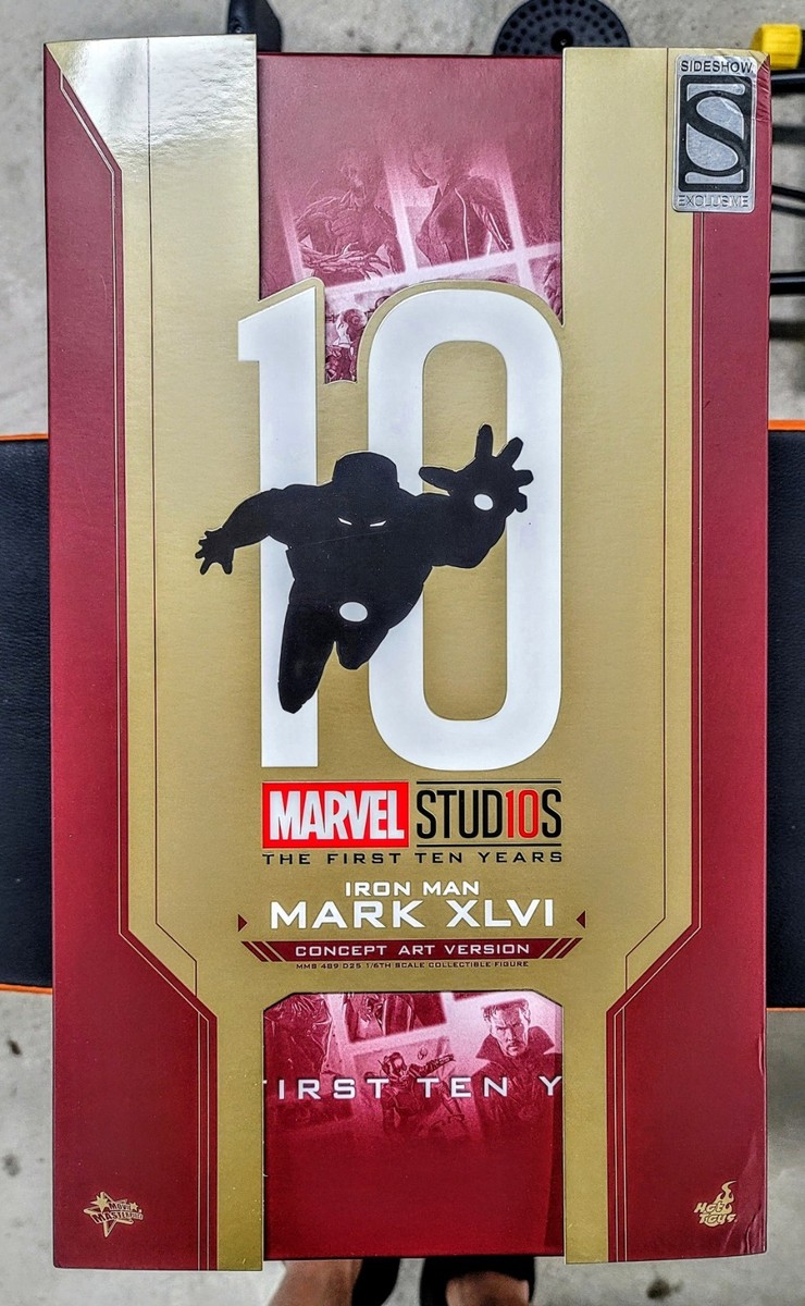 Hot Toys MMS 489 D25 Iron Man Mark 46 XLVI Diecast (concept