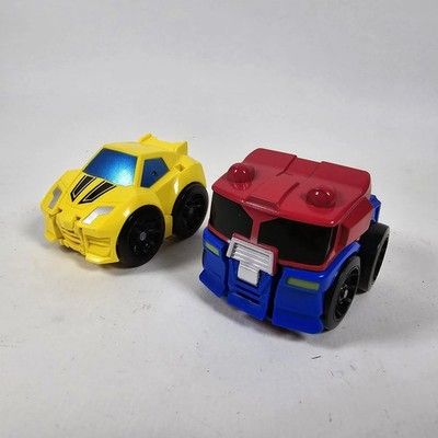 Optimus Prime Bumblebee Playskool Heroes Rescue Bots Transformers Small 3'' Set
