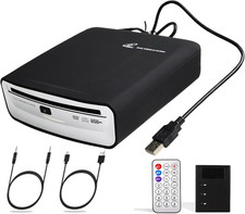 Portable Universal CD Player for Car with USB Port AUX Port,Usb External CD Play