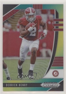 2020 Panini Prizm Draft Picks Green & Yellow 146/249 Derrick Henry #33 n1u