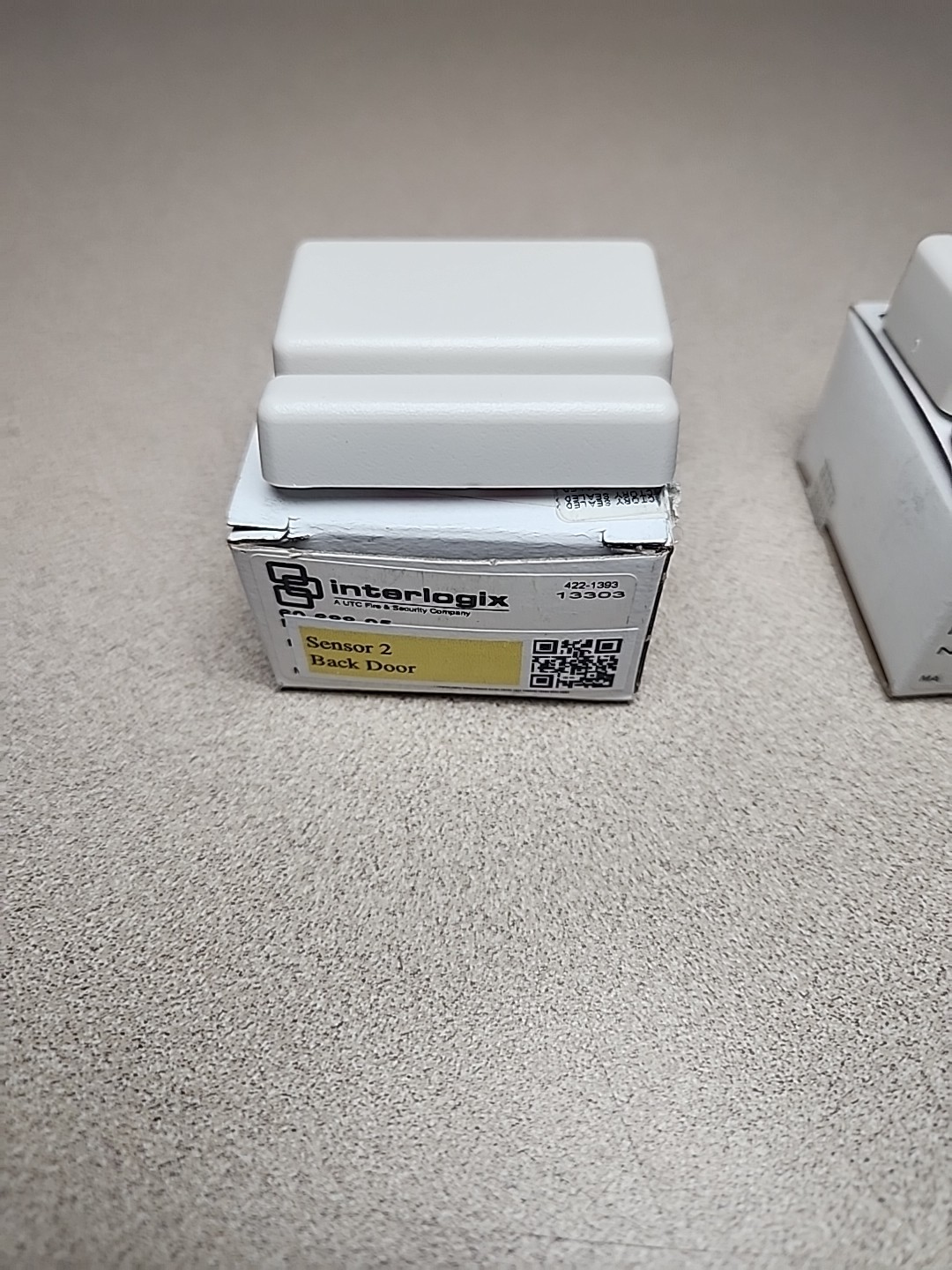 Interlogix Door/ Window Sensor Micro Wireless White 60-688-95 New Open Box Lot 2