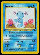 Pokemon Card - Wooper Neo Discovery 71/75 Common 1st Edition on eBay