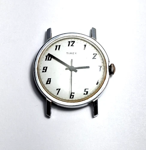 Vintage 1960s 1970s Timex Mercury Windup Mechanical Watch (Tested & Working)