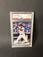 Topps Miguel Andujar New York Yankees 2018 Topps Rookie PSA 10 #305