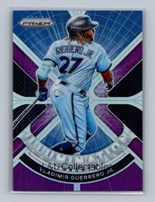 2021 Panini Prizm #IL-5 Vladimir Guerrero Jr. Illumination Purple Prizm