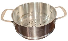Cuisinart Steamer Insert Aluminum | 7" Diameter Pot with Side Handles