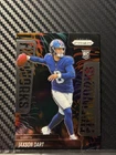 2025 Panini Prizm Football Jaxson Dart Fireworks Base Insert Rookie RC #6 Giants