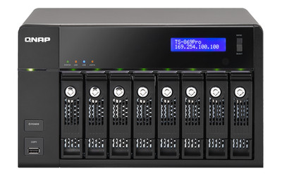 QNAP TS 869 Pro   8 Bay NAS - 3GB-RAM   Top Zustand