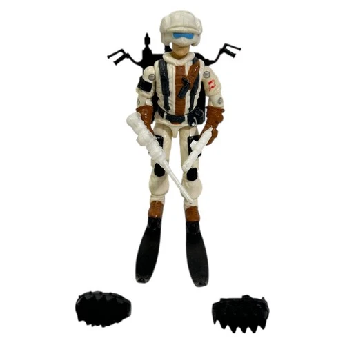 Vintage GI Joe Blizzard v1 Complete 3.75" Action Figure 1988 Hasbro ARAH