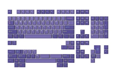 + MiTo GMK Serenity Custom Keycap Set, Doubleshot ABS Cherry Profile, Compati...
