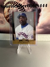 Carl Everett 2002 Upper Deck UD Plus Retail 321/1125 Texas Rangers