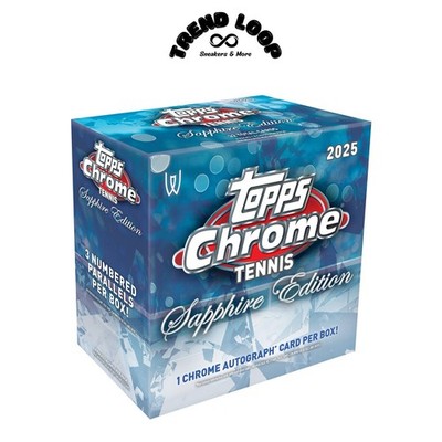 2025 Topps Chrome Tennis Sapphire Edition Hobby Box | Händler