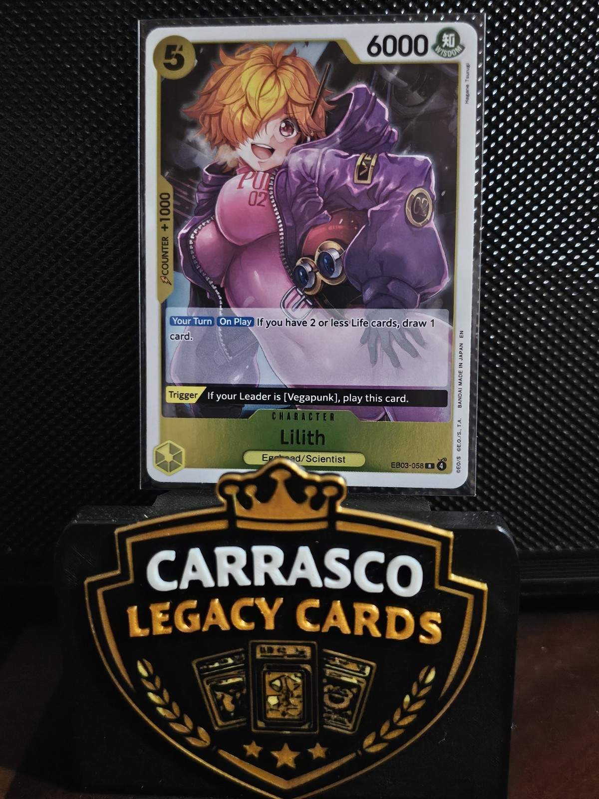 Lilith EB03-058 Extra Booster: One Piece Heroines Edition Foil