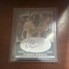 SAGE 2000 Hit Autograph Plaxico Burress A4 Michigan State Spartans Football Card