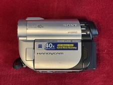 Sony HandyCam DCR-DVD610 Mini DVD Hybrid Camcorder w/ bag - Untested, No Charger