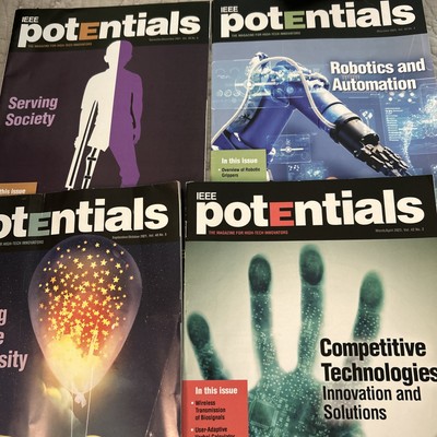 IEEE POTENTIALS Magazines 2021 - 2023 Set Of 4 Issues 