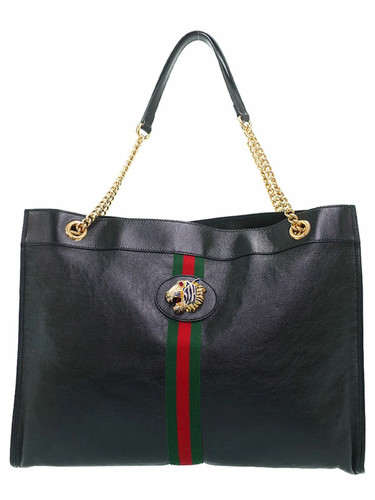 GUCCI Tiger Head Raja Tote Bag