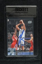 BAS 2009-10 Upper Deck Marc Gasol #88 Seal of Authenticity Auto 3c7