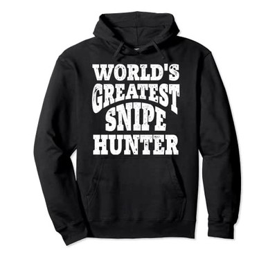 Weltgrößter Schnepfenjäger. Lustiger Snipe Jagd Hoodie von JP