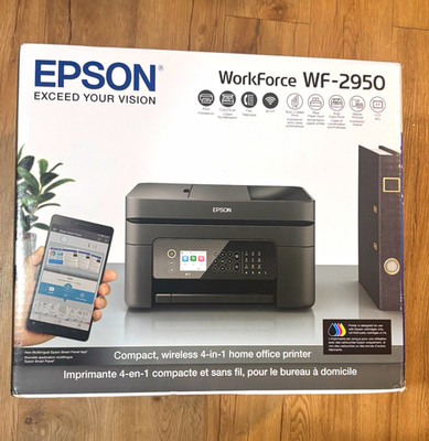 Epson WorkForce WF-2950 Color Inkjet All-in-One Printer Wireless