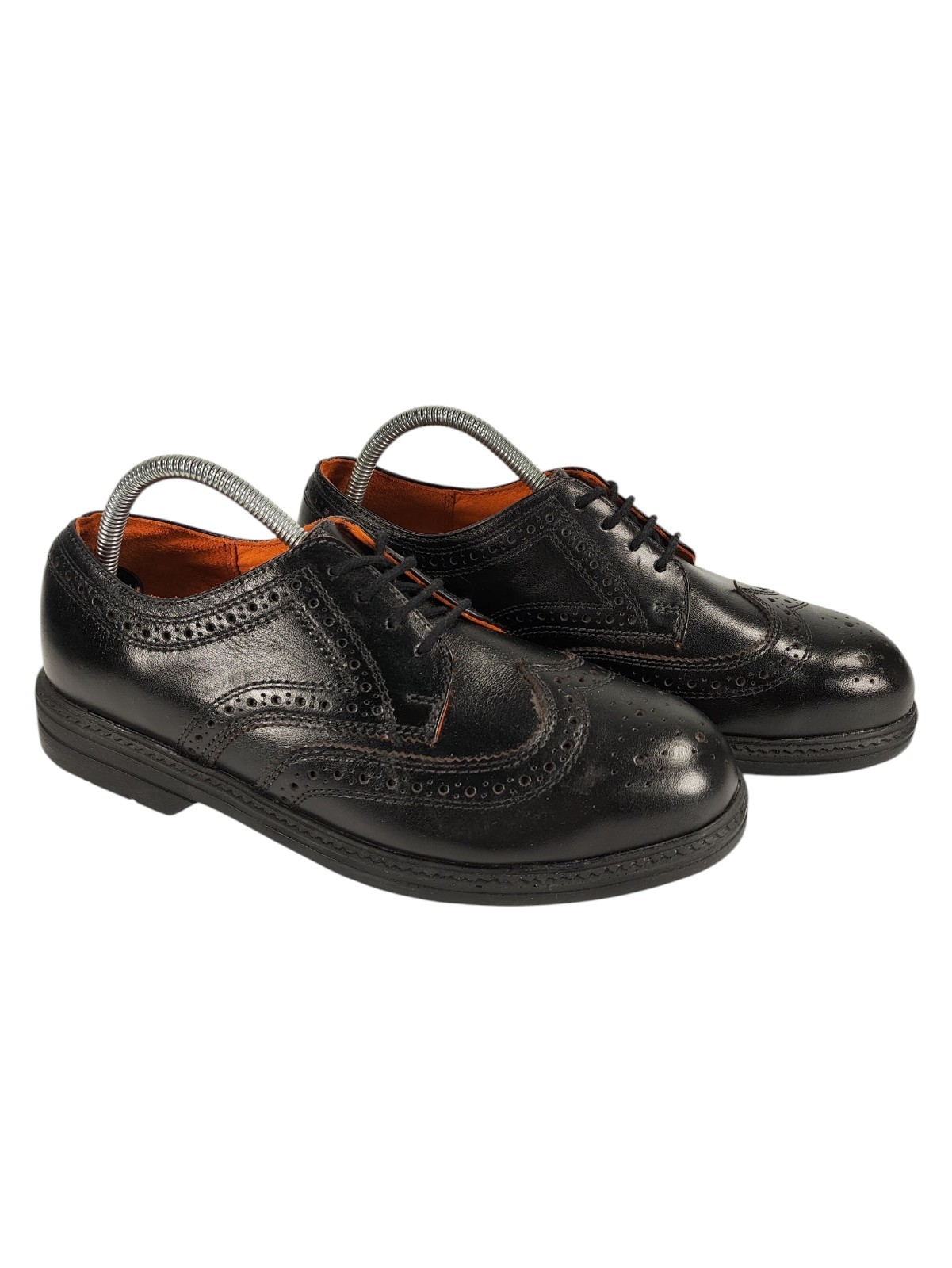 Oliver Derby Safety Shoes Men's Size US 8 Black Leather Brouge Office Work