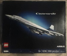 LEGO Icons Concorde 10318 Complete Set 2083 p...