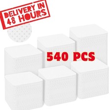 Lint Free Nail Wipes 540 Pcs Super Absorbent Non-Woven Nail Polish Remover Pads