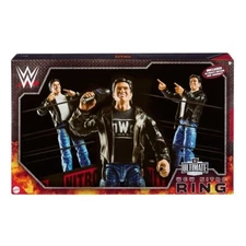 Mattel Creations WWE Ultimate Edition WCW Monday Nitro Ring W/ Eric Bischoff New