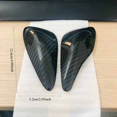 SMTTOMT Cubierta protectora de tanque de combustible trasera de fibra de carbono para Triumph Street Triple 765S R&RS