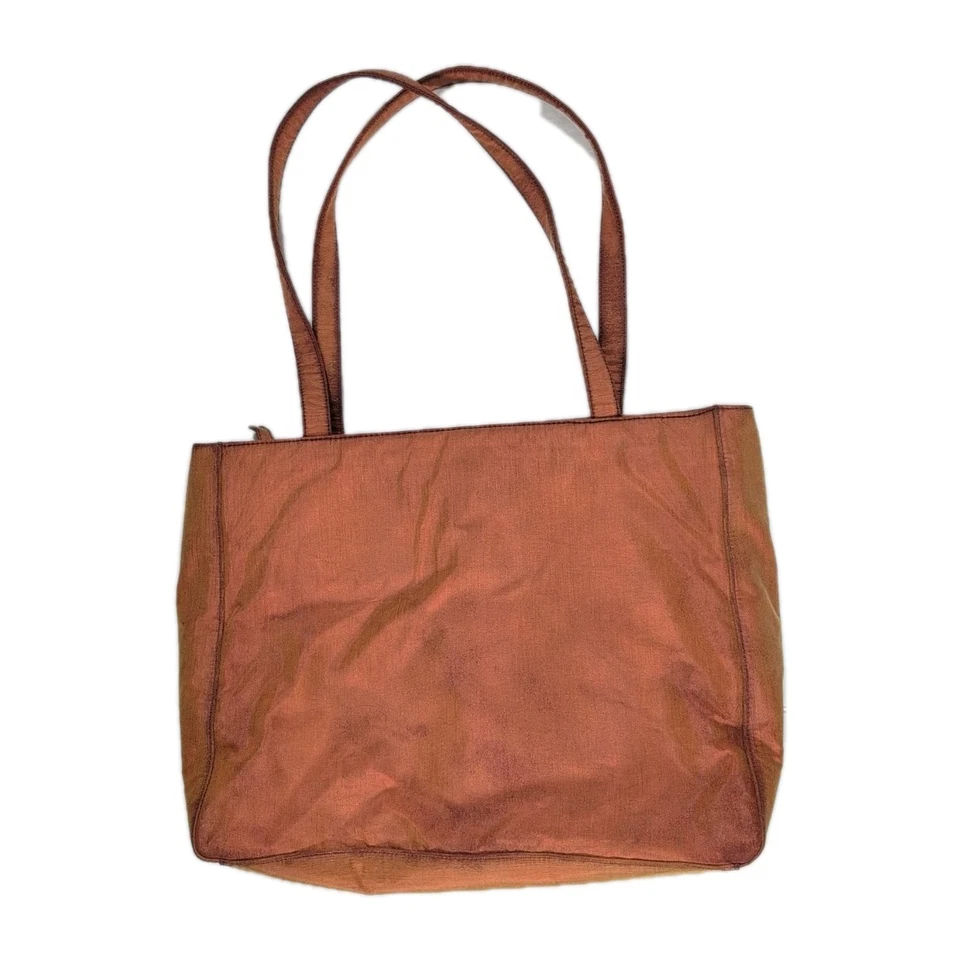 Bolso de Hombro Paloma Picasso Vintage Naranja Seda Foto 4 de 4