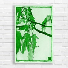 Verdant Foliage Canvas Print Large Picture Wall Art