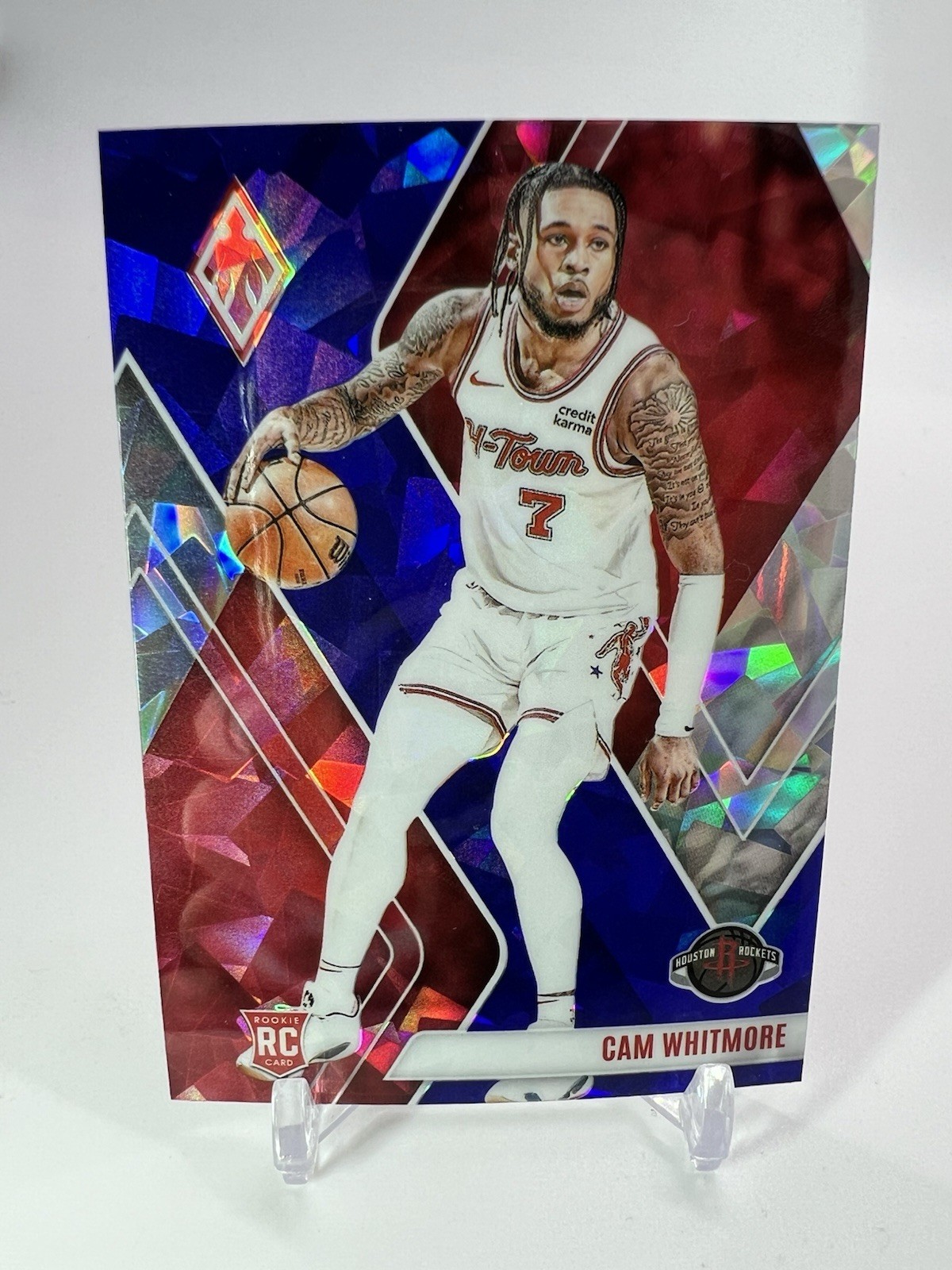 2023-24 Phoenix Basketball - Cam Whitmore RC - Blue Ice Phoenix - 294