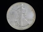 1990 $1 American Silver Eagle 1oz Fine Silver Coin #5 NICE!