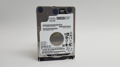 Viel 2 Western Digital WD Black WD5000LPSX 500 GB SATA III 2.5 IN Laptop