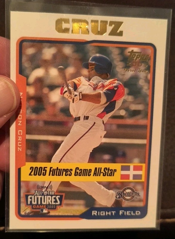 2005 Topps Updates & Highlights - Futures Game Nelson Cruz #UH206 (RC)