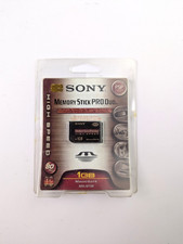 Sony Media Memory Stick Pro DUO 1 Gb  MSX-M1GN Memory Card Japan PSP Cyber-Shot