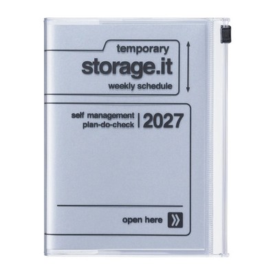 MARK'S 2026/27 Diary A6 Storage.it // Silver MARK'S Inc. Taschenbuch Englisch