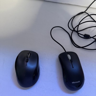 Logitech Marathon M705 Wireless Laser Mouse & Microsoft mouse model 1113