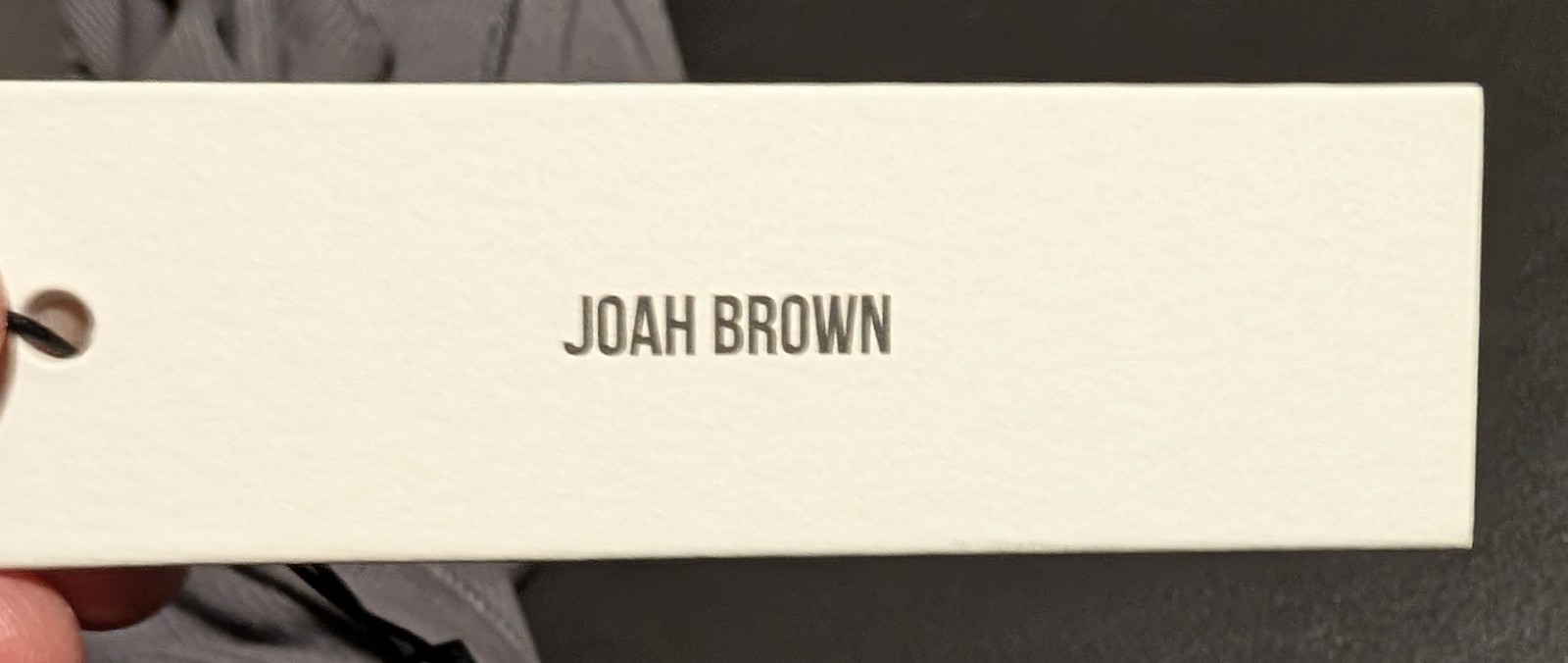 JOAH BROWN Women's V Neck Racerback Tank Ribbed Dark Grey - Size XS/S - NWT