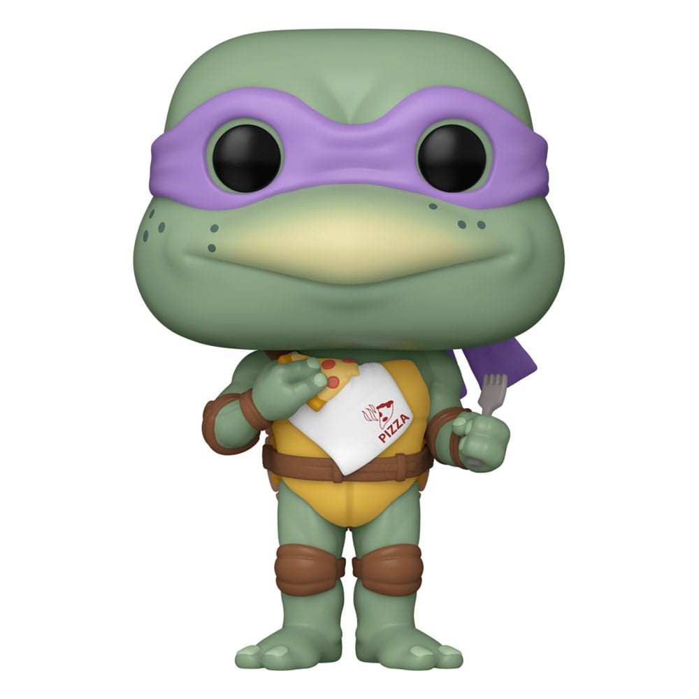 Funko Unisex Verde Figura In Vinile Tortues Ninja Pop! Movies Donatello W/Napkin - Immagine 2