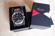 GARDE Ruhla Quarzuhr mit Alarmfunktion,Saphirglas,Titan,Wasserresistant 5 bar