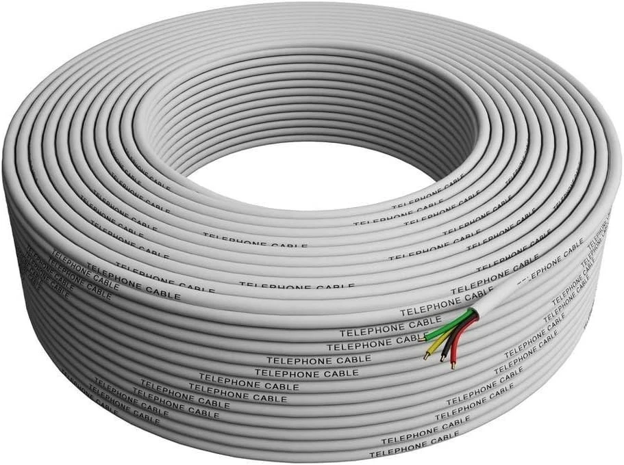 Extended 300ft Phone Cable for Seamless Connectivity - 26 AWG RJ11 Compatible - Image 4 of 4