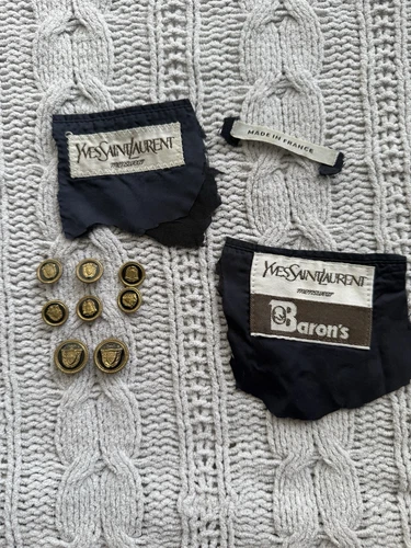 SAINT LAURENT (YSL) Bottoni Yves Saint Laurent