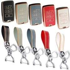 TPU Car Remote Key Fob Case Cover For Land Rover Range Rover Discovery Defender